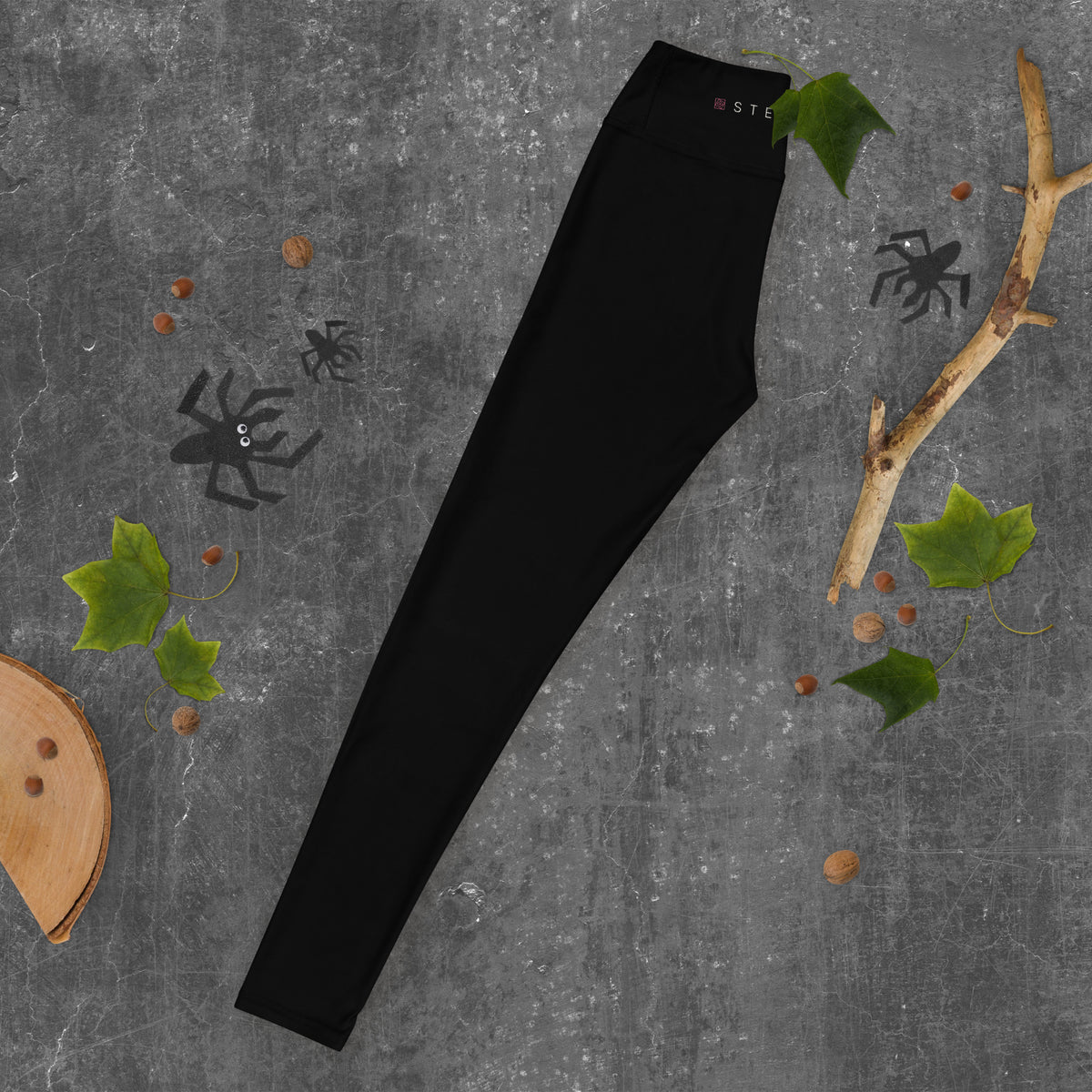 STEELROSE Steel Within High-Waist Leggings, worn front view