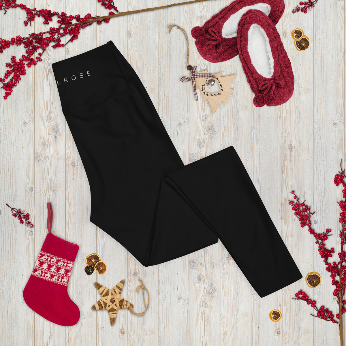 STEELROSE Steel Within High-Waist Leggings, worn front view