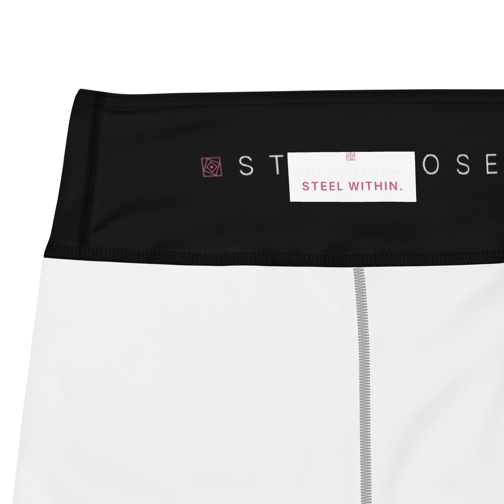 STEELROSE Steel Within High-Waist Leggings, fabric detail