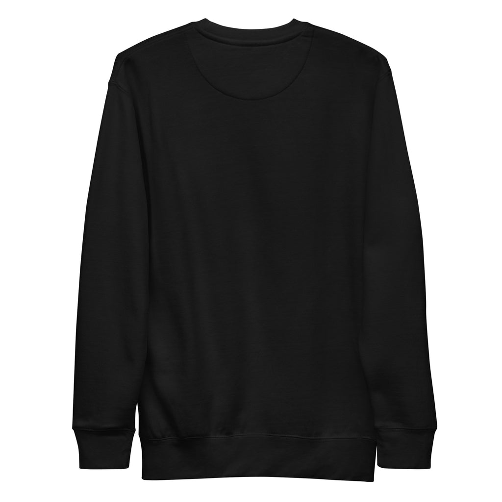 STEELROSE Signature Sweatshirt in black, back view